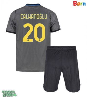 Inter Milan Hakan Calhanoglu #20 Replika Babytøj Tredje sæt Børn 2026-27 Kortærmet (+ Korte bukser)